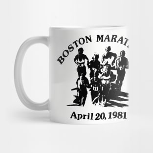 Vintage Boston marathon 1981 Mug